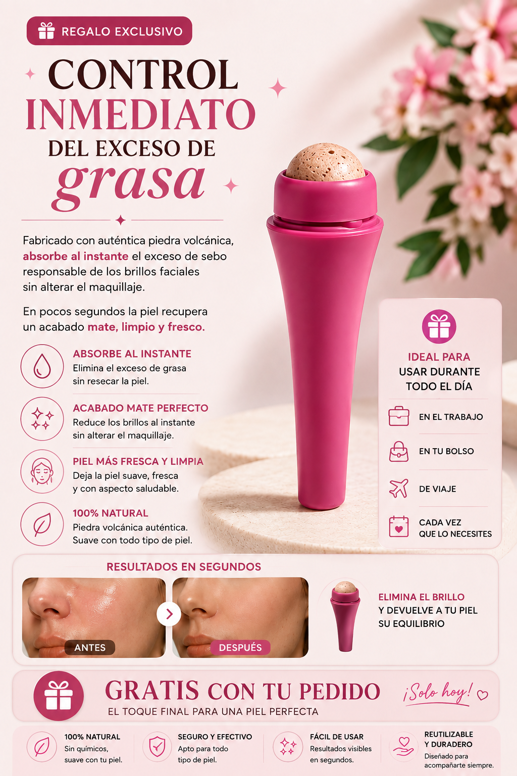 Bálsamo de Colágeno | 2x1 + Rodillo Volcánico GRATIS