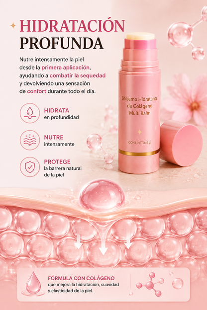 Bálsamo de Colágeno | 2x1 + Rodillo Volcánico GRATIS