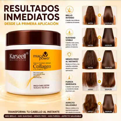 Mascarilla Capilar Profesional con Colágeno 500ml + Regalo Aceite Capilar de Colágeno